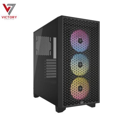 Corsair 2500D Tempered Glass Black