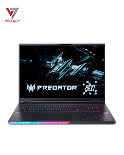 Acer Predator Helios 18 AI PH18-73-96CY Intel Core Ultra 9-275HX, 64GB DDR5, 1TB SSD, NVIDIA RTX 5080 16GB Graphics, 18"