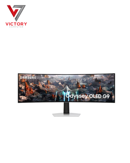 Samsung Odyssey G9 (G93SC), 49″ (5120×1440) 2K 240Hz 0.03ms, OLED Curved Gaming Monitor